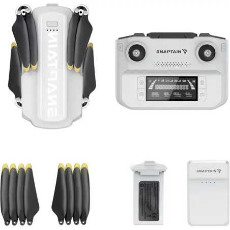 Snaptain - P30 Pro 4K Camera GPS Drone and Remote Controller - Gray