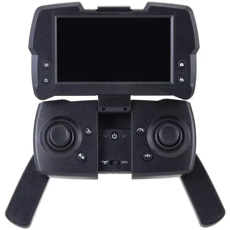 Vivitar - Sky View FPV Real-Time 4K Video Transmission Drone - Black