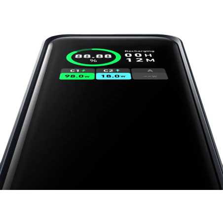 Anker - Power Bank (20000mAh, 200W, 3-Port) - Black